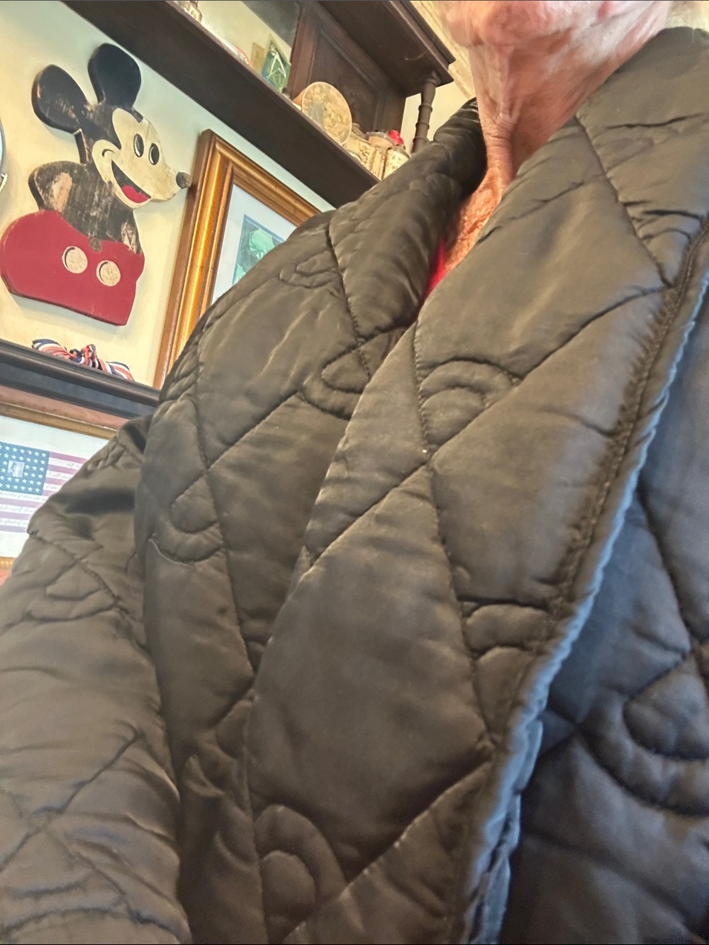 Quilted Black Women’s short Jacket Classic Warmth